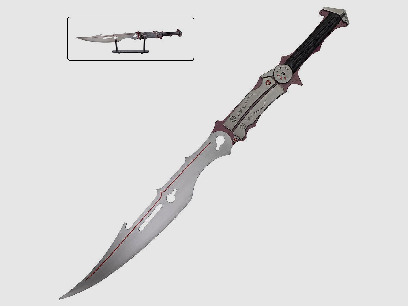 Lightning Machine Schwert inklusive Holz Ständer