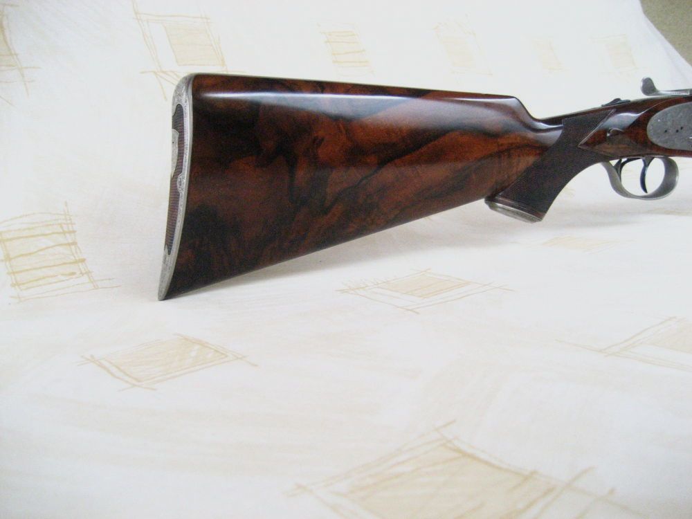 Ziegenhahn & Sohn, cerradura lateral, rifle doble de gran caza Big Five