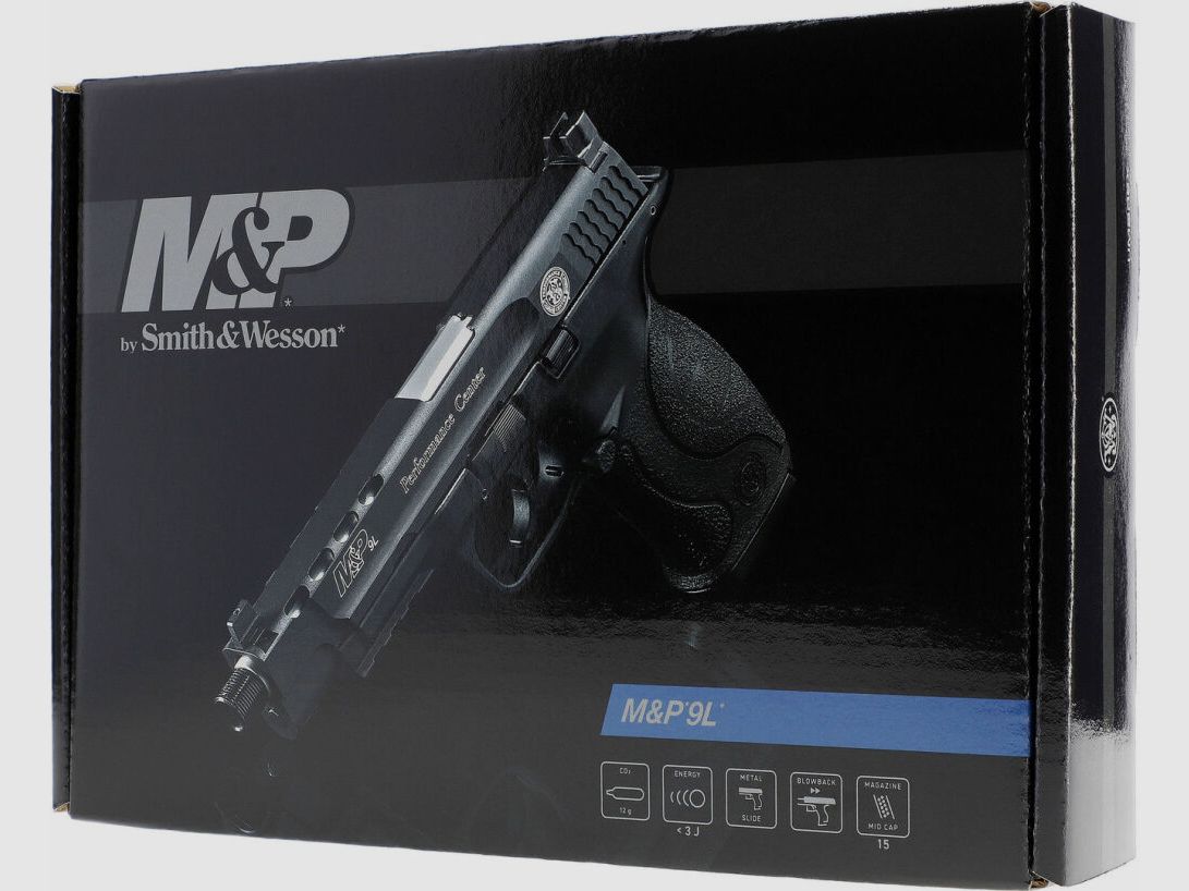 Umarex S&W M&P9L Performance Center 4,5 mm (.177) BB, CO₂