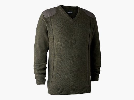 Deerhunter Pullover Sheffield m. V-hals Cypress