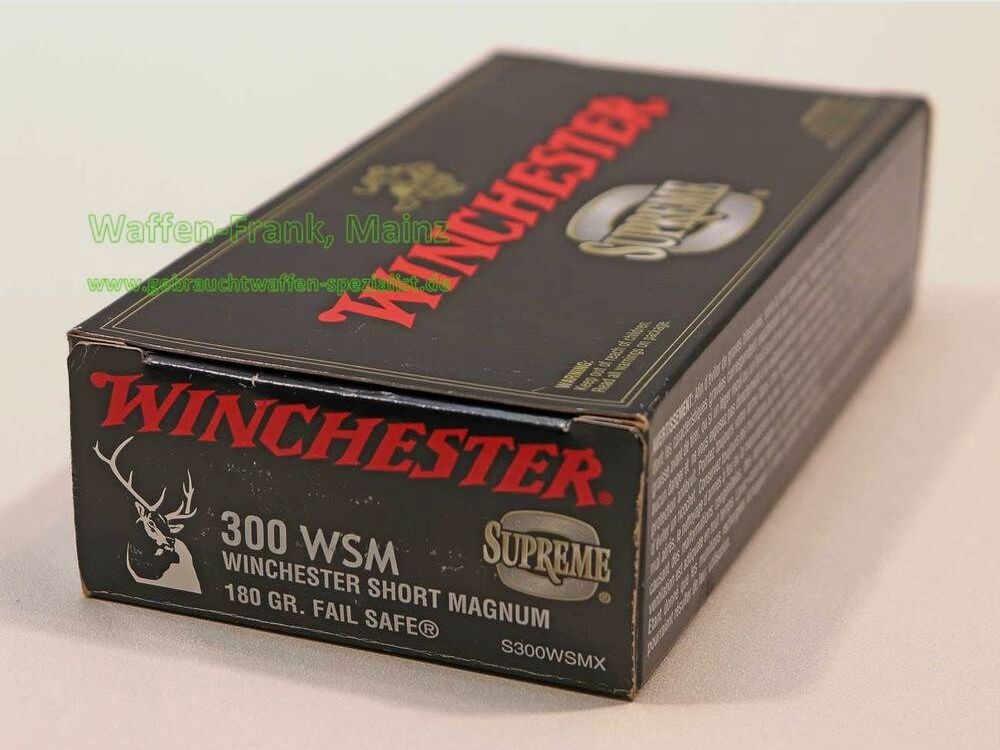 Winchester - USA Büchsenpatronen Supreme .300 WSM