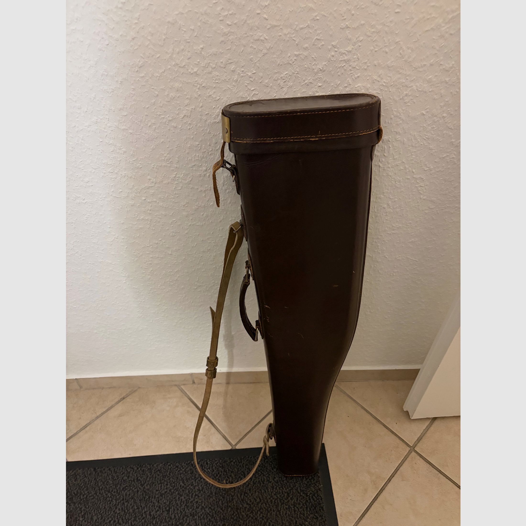 Futteral Leder Flinte Büchse