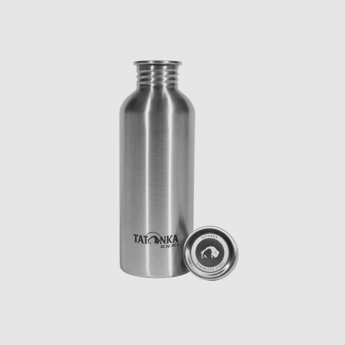 TATONKA Steel Bottle Premium 0,75l Edelstahlflasche Trinkflasche mit Edelstahl-Schraube