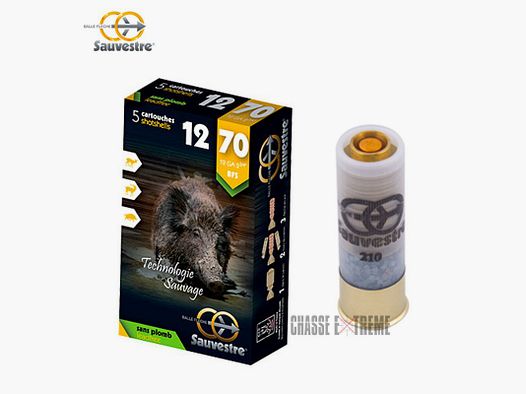 5 SAUVESTRE BFS Lead-Free Cartridges Cal 12/70