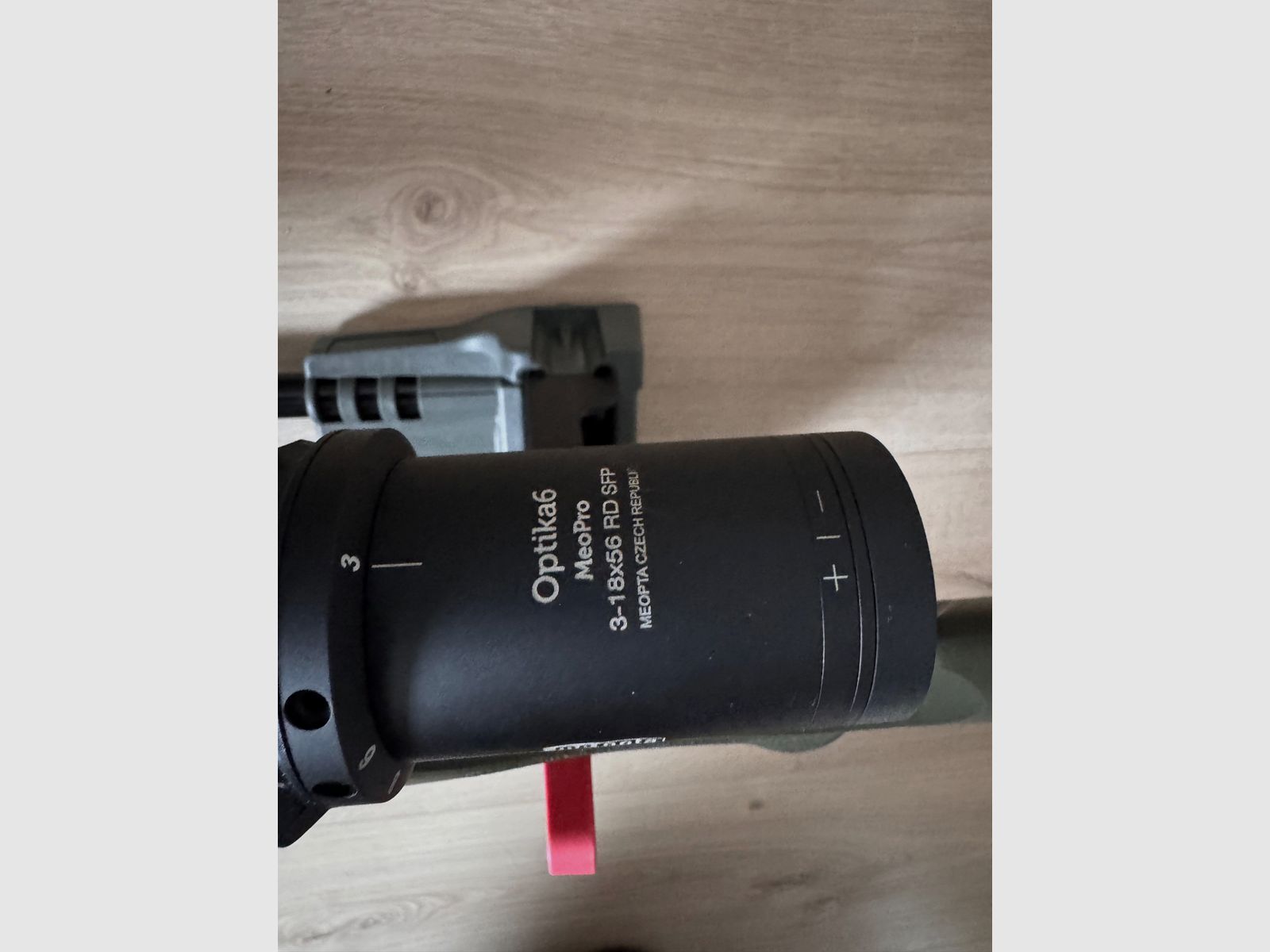 Scope Meopta Optika6 MeoPro 3-18x56 RD SFP incl. mount and front adapter, imagen 3 de 3