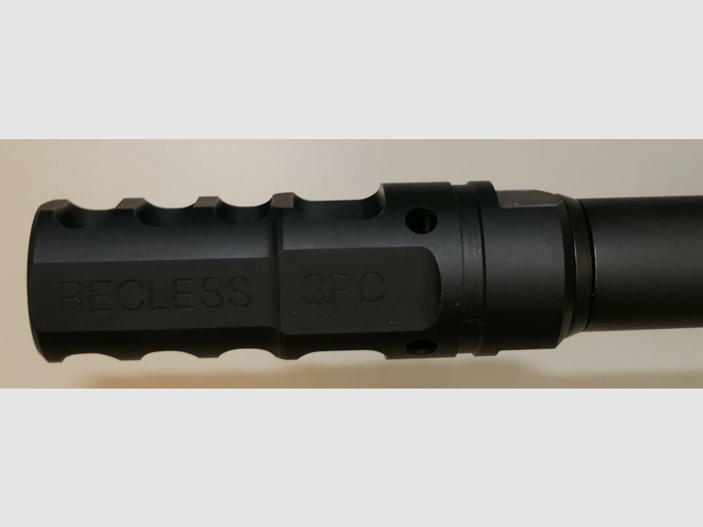 GWMH Selbstladebüchse GWMH SPC-SPORTER A4 17" (SWISS PISTOL CARBINE) FDE Kal.9x19 AR15 Glock Magazin