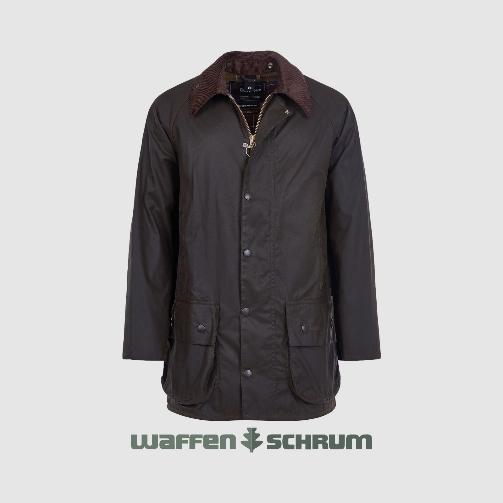 Barbour Wachsjacke Beaufort Olijf