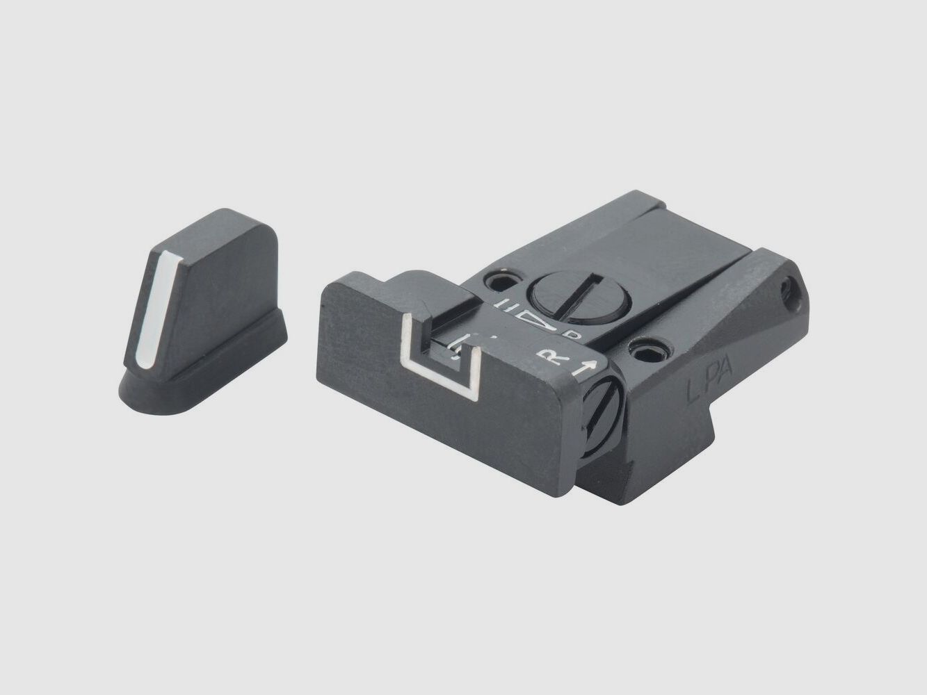 LPA Sights Visier-Set SPR voor CZ 75, 75B, 85 White-O