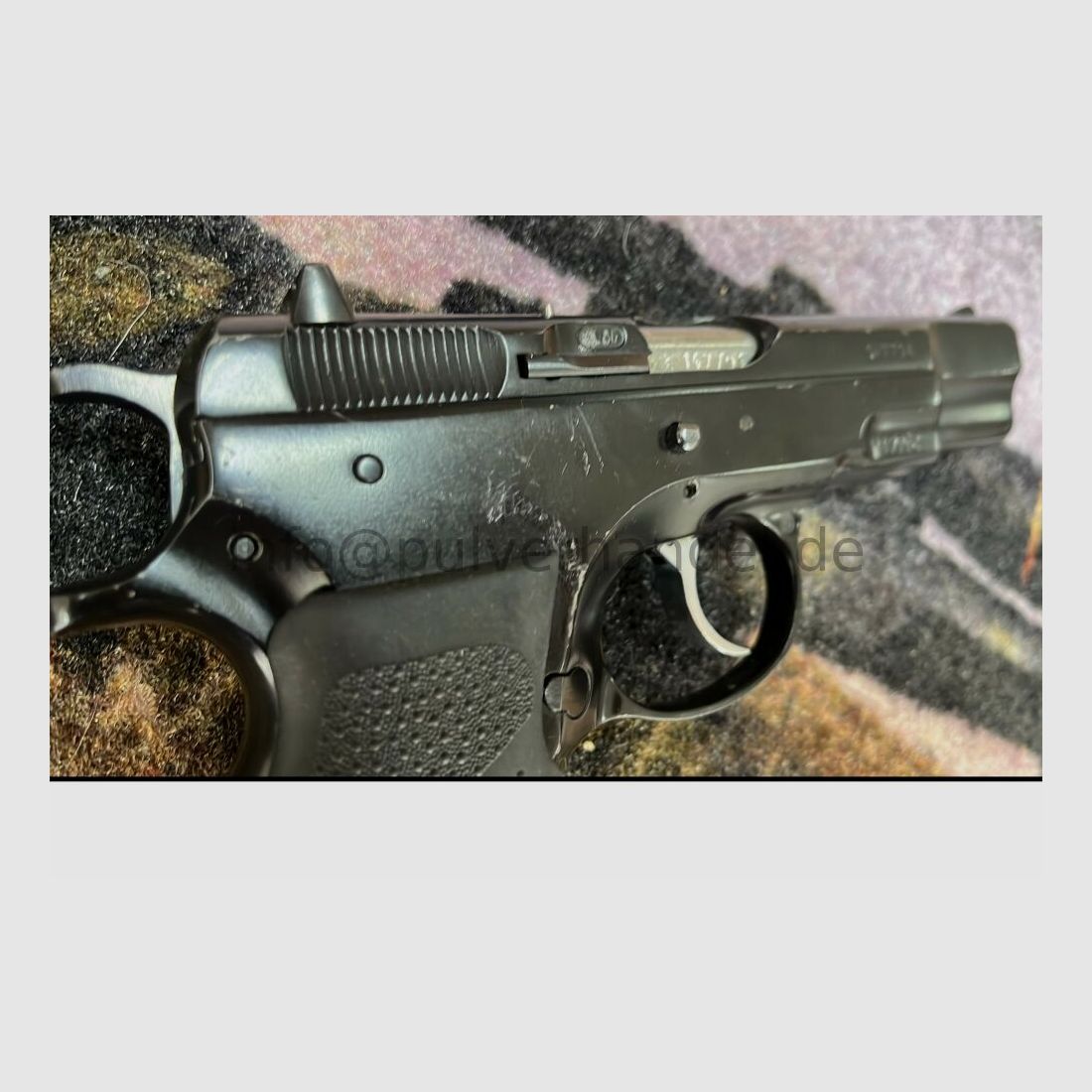 CZ75 halbautomatische Ganszstahlpistole zum Sonderpreis 9mmLuger