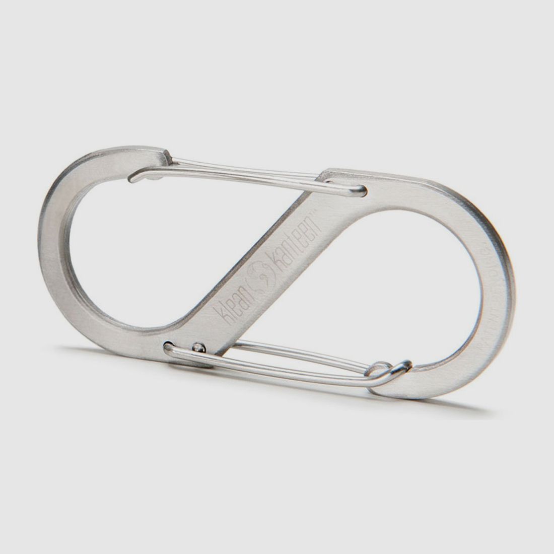 Klean Kanteen Karabiner Grösse 3 Brushed Stainless