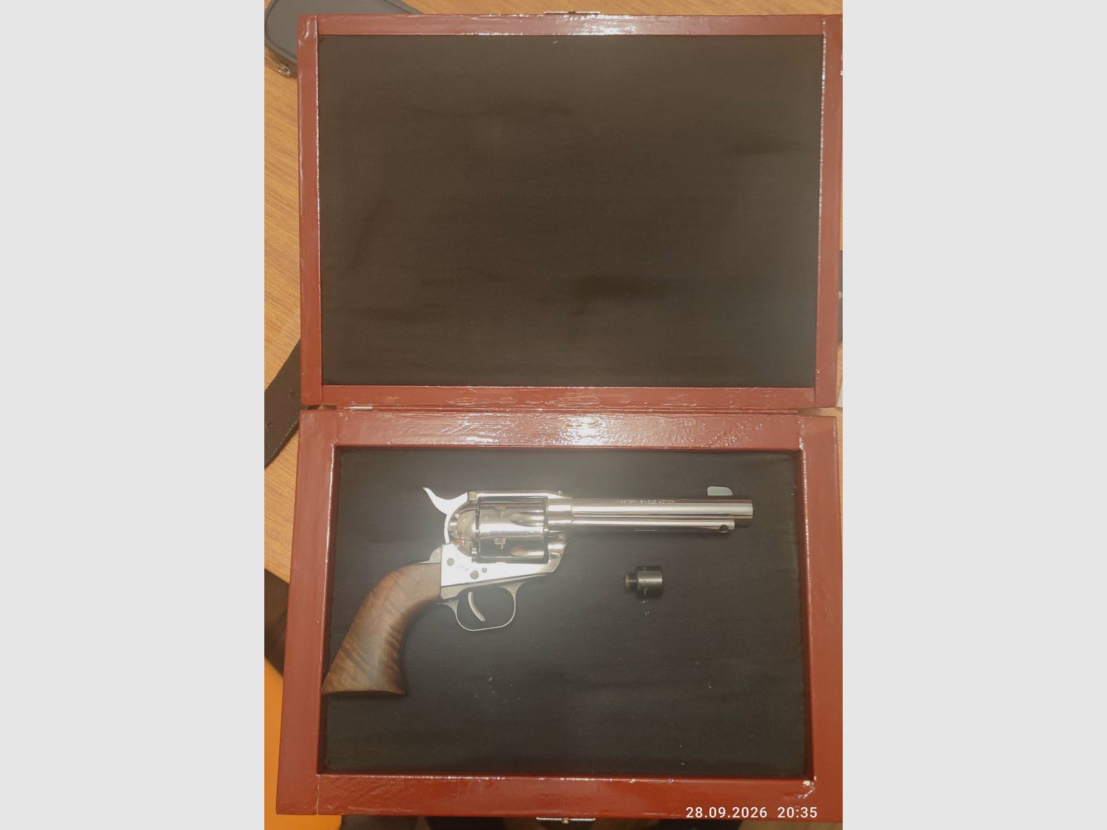 Weihrauch SAA 1873 CHROM PTB 702 9 mm RK  , Bild 1 von 9