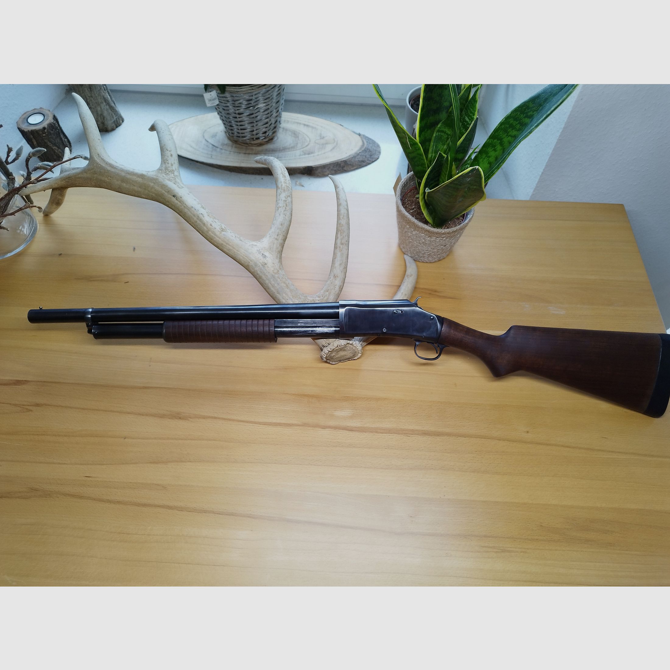 Repetierflinte Norinco 1897 12/70 ÜBERARBEITET Pumpgun Western 