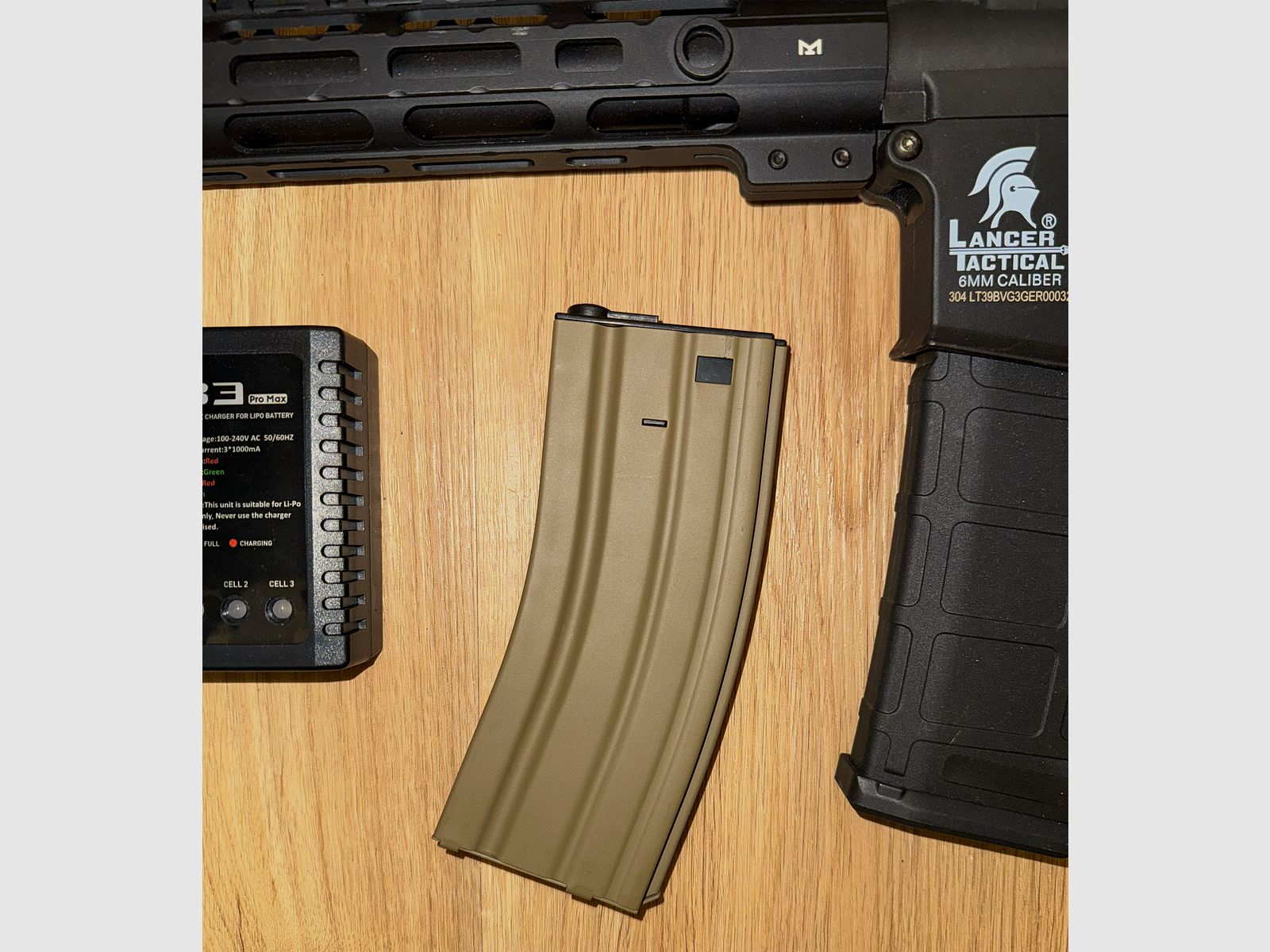 Lancer LT-39 M-Lock 11" Gen 3 met Nebula ETU (S)AEG incl. accessoires / alles als nieuw