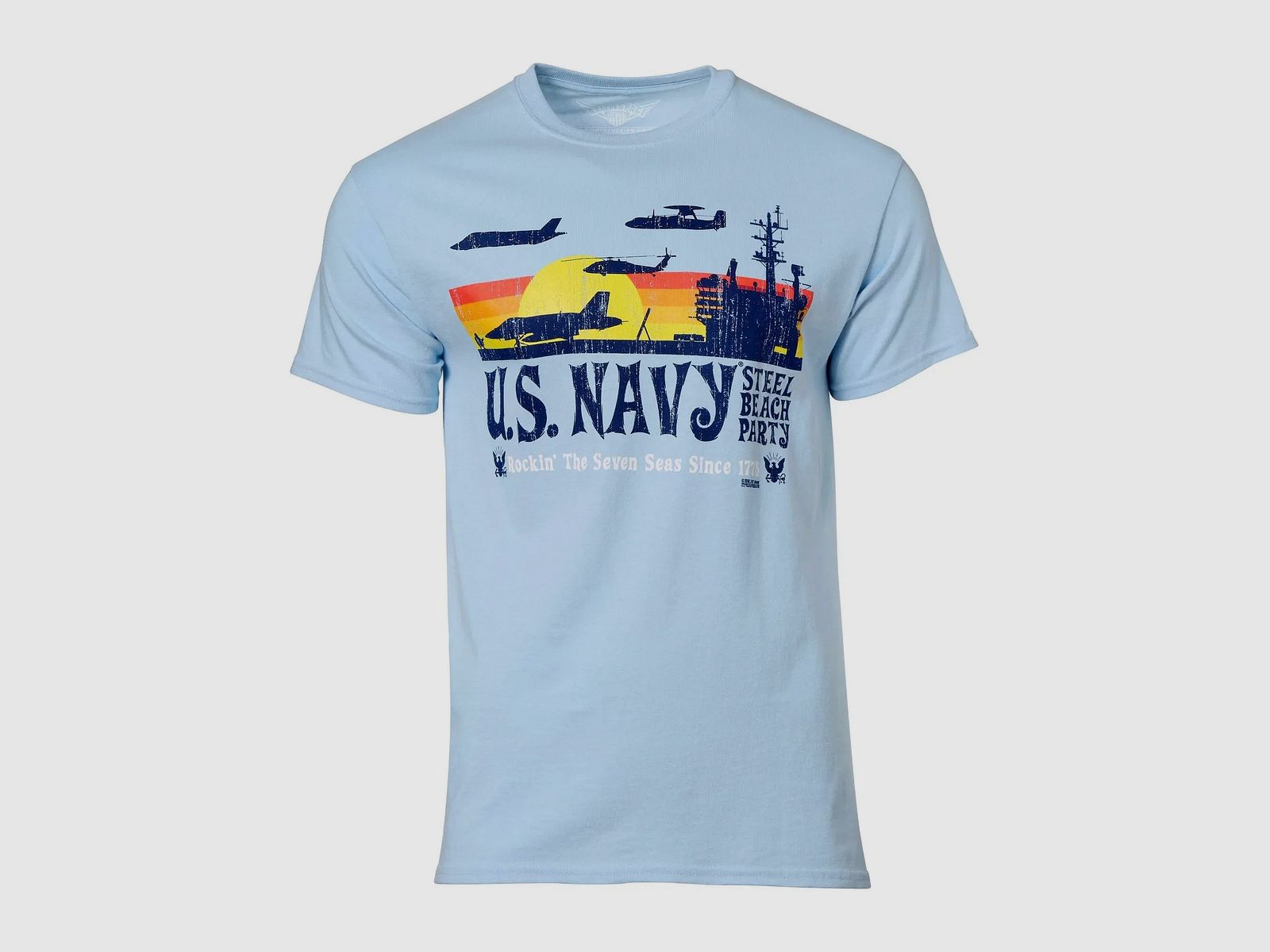 7.62 Design 7.62 Design T-Shirt USN Steel Beach Party sky blue