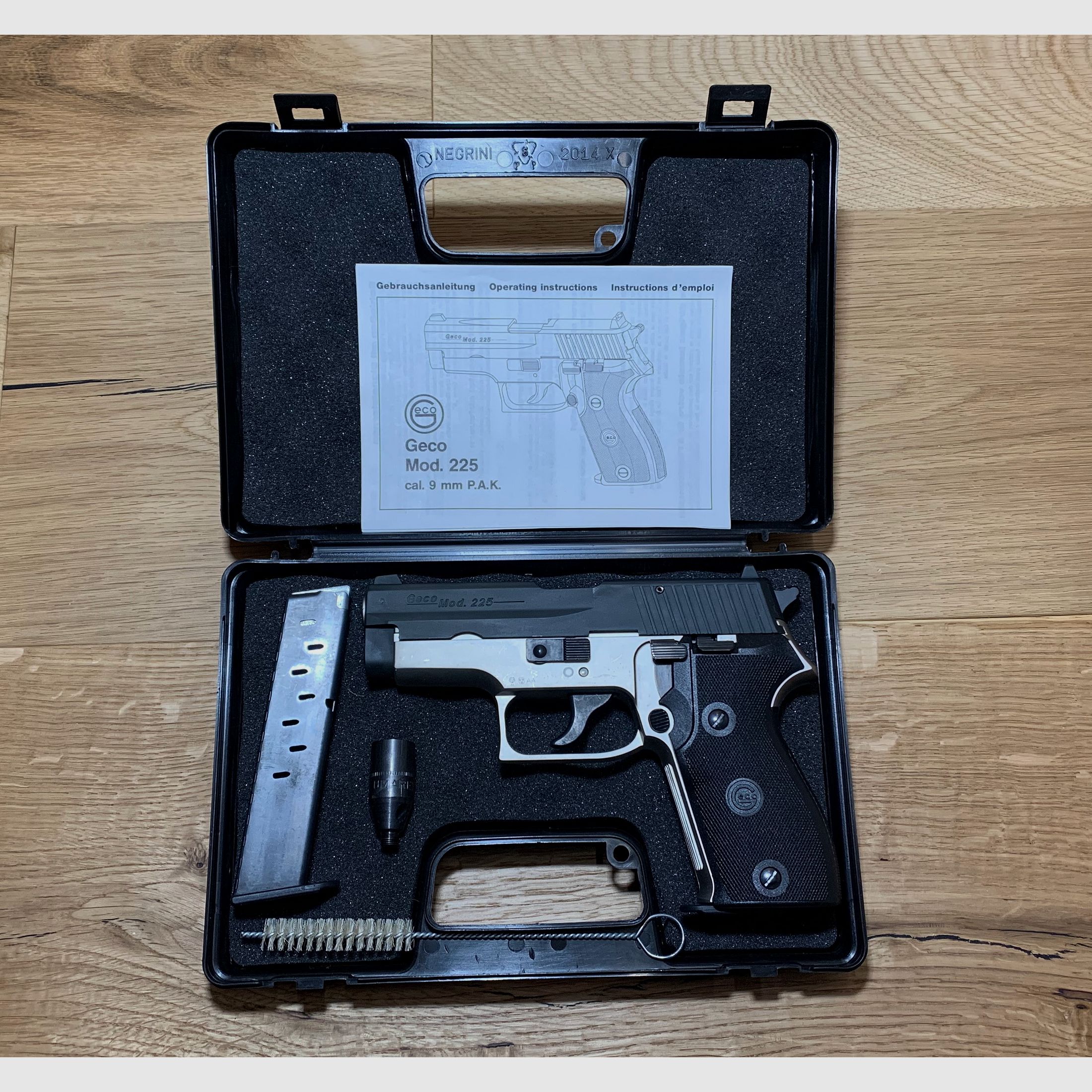 Geco Mod. 225 Pistolet sygnałowy 9mm P.A.K. od Dynamit Nobel (odpowiednik Sig Sauer)