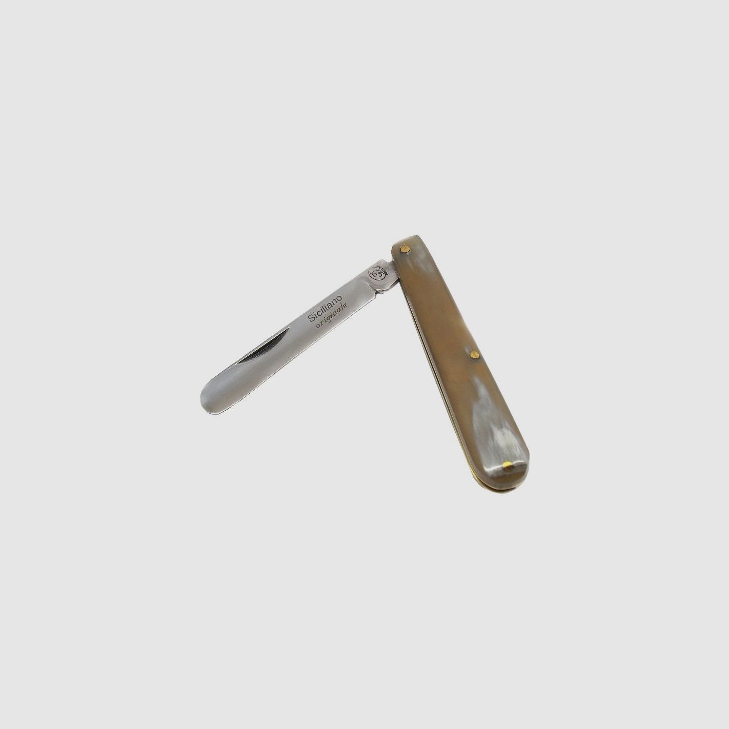 Sizilianisches Messer rasolino 17 cm Horngriff 1424, Bild 1 von 3