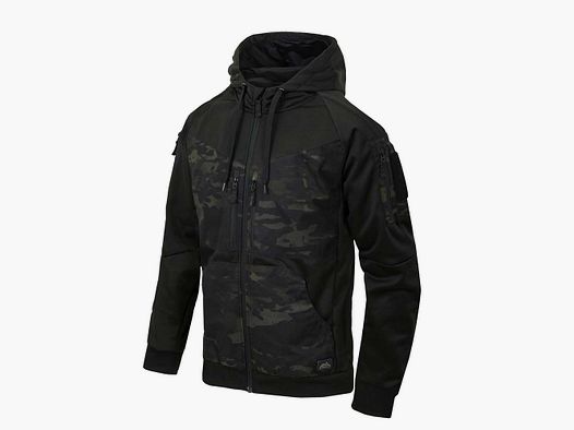 HELIKON-TEX ROGUE HOODIE (FullZip) MULTICAM BLACK