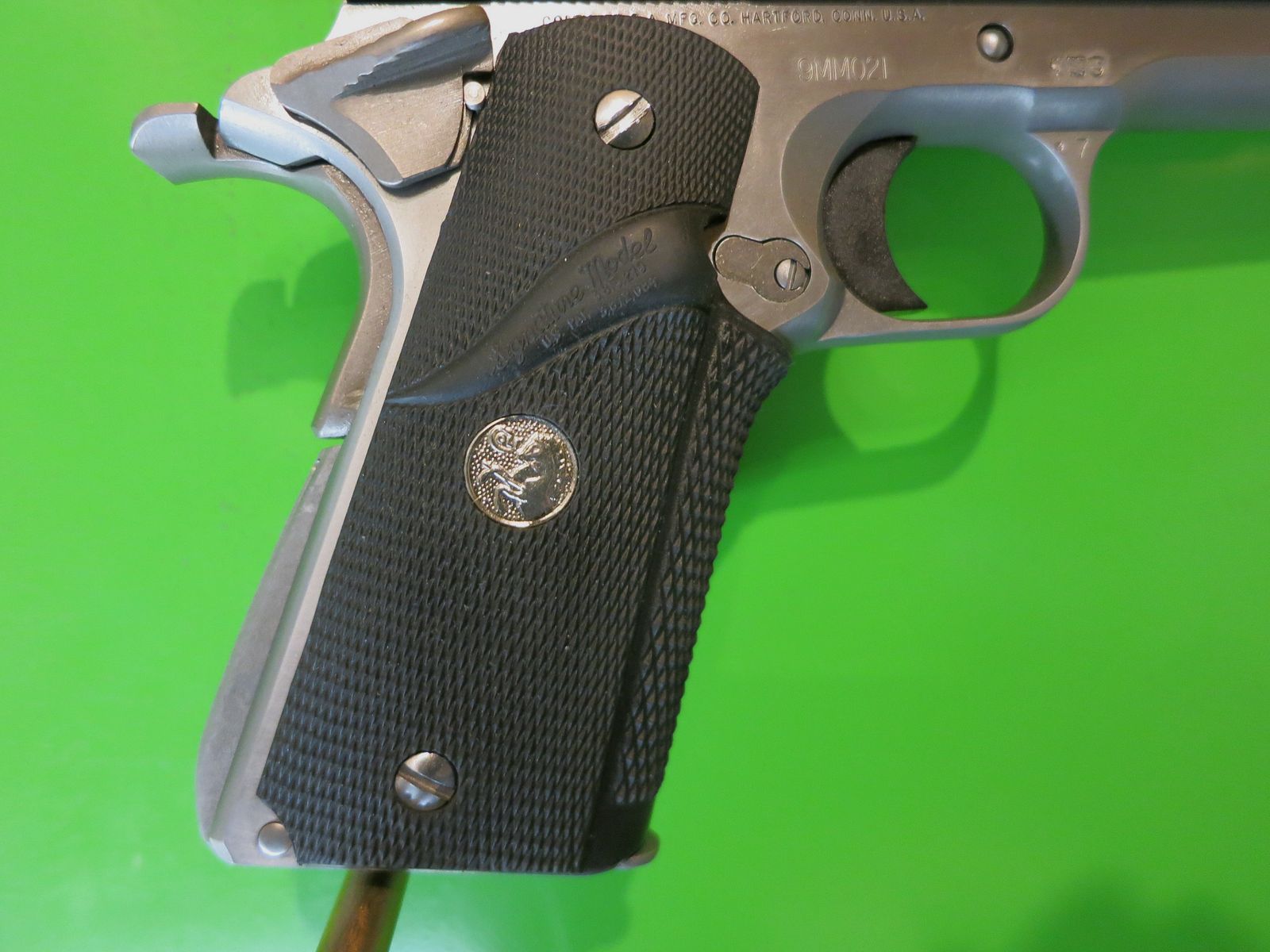 COLT 1911 Combat Elite, 5" Lauf, 9mm Luger, Duo Tone, Sammlerwaffe     #14-
