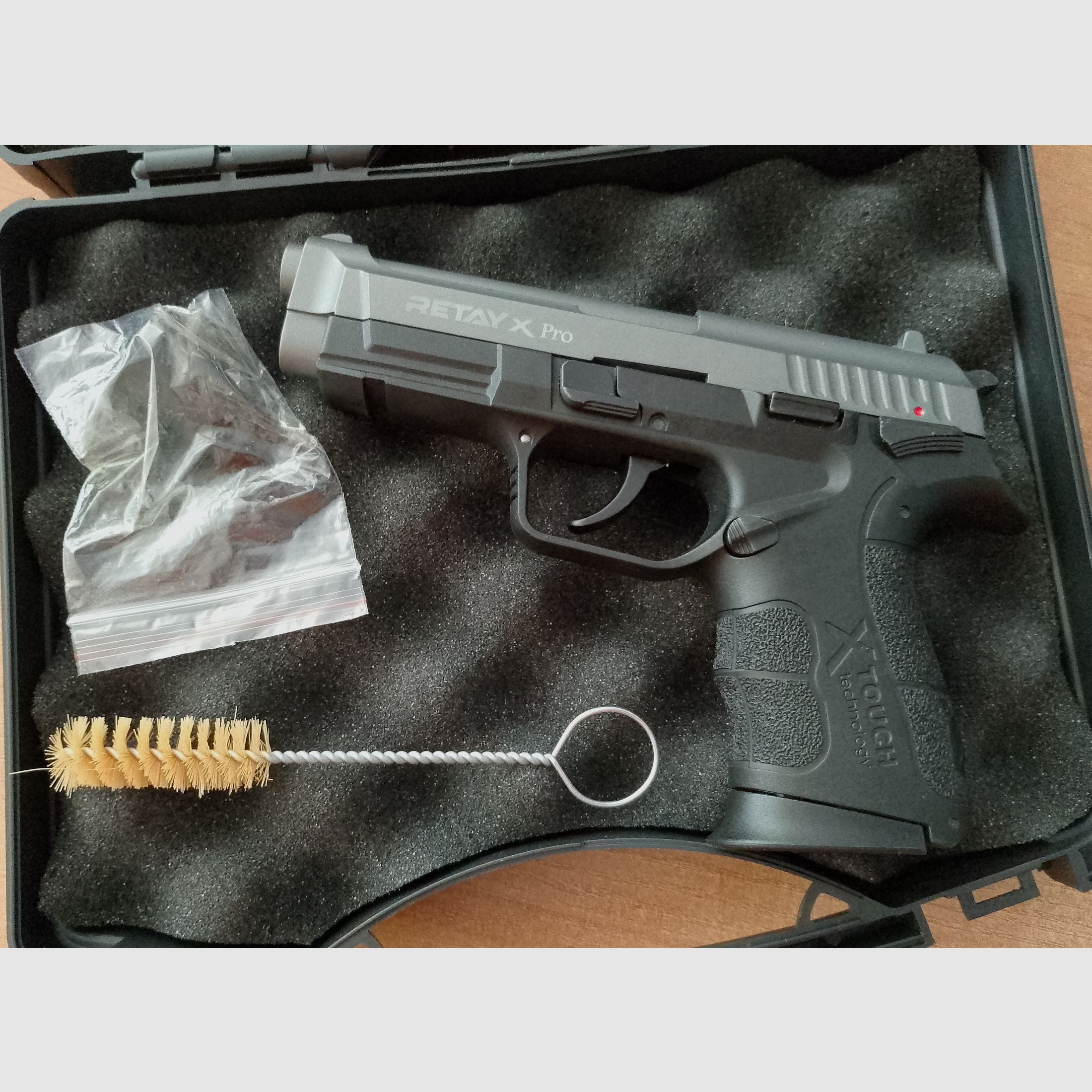 Retay X Pro Bicolor-Finish  im Kal. 9 mm P.A.K. mit Verpackung!