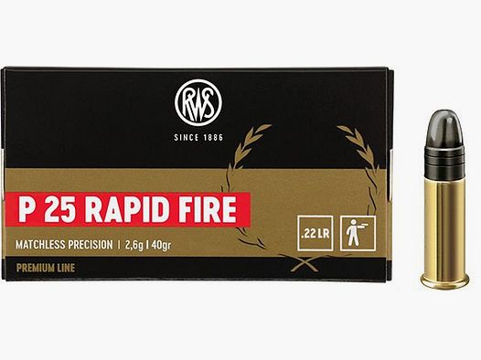 RWS P25 Rapid Fire cal.22lr Premium Line