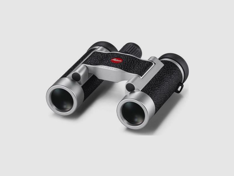 Leica ULTRAVID 10x25 de cuero, prismático compacto plateado