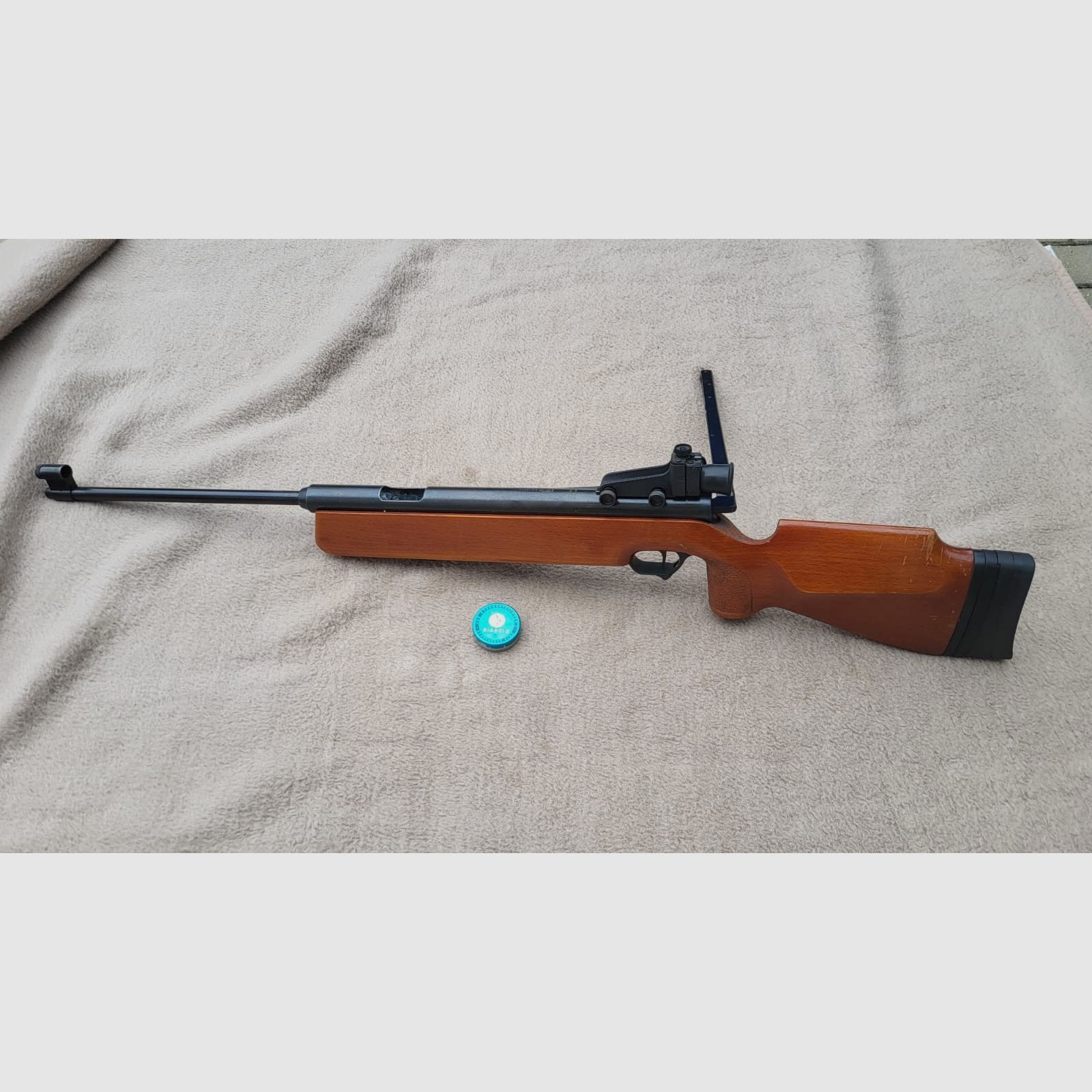 DDR Luftgewehr aus Suhl Seitenpanner Haenel 312