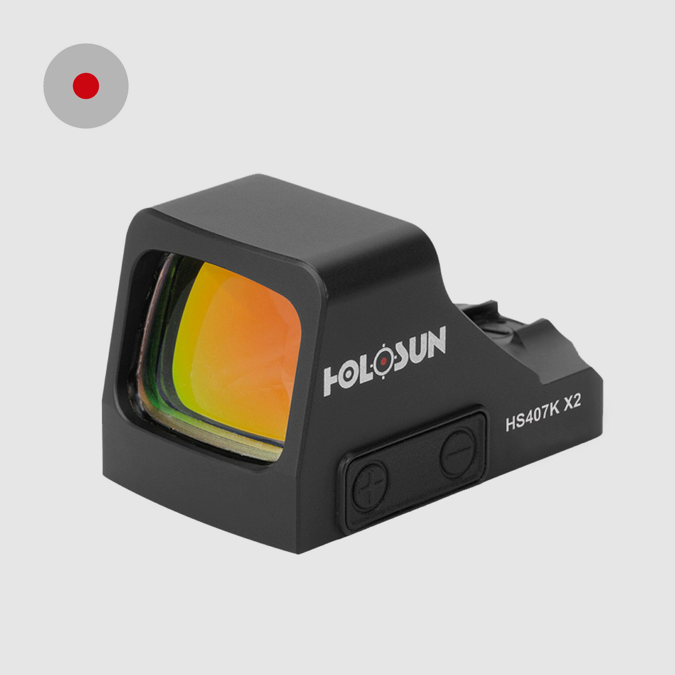 Holosun Reflexvisier HS407K-RD-X2 mit rotem 6MOA Dot, Bild 1 von 6