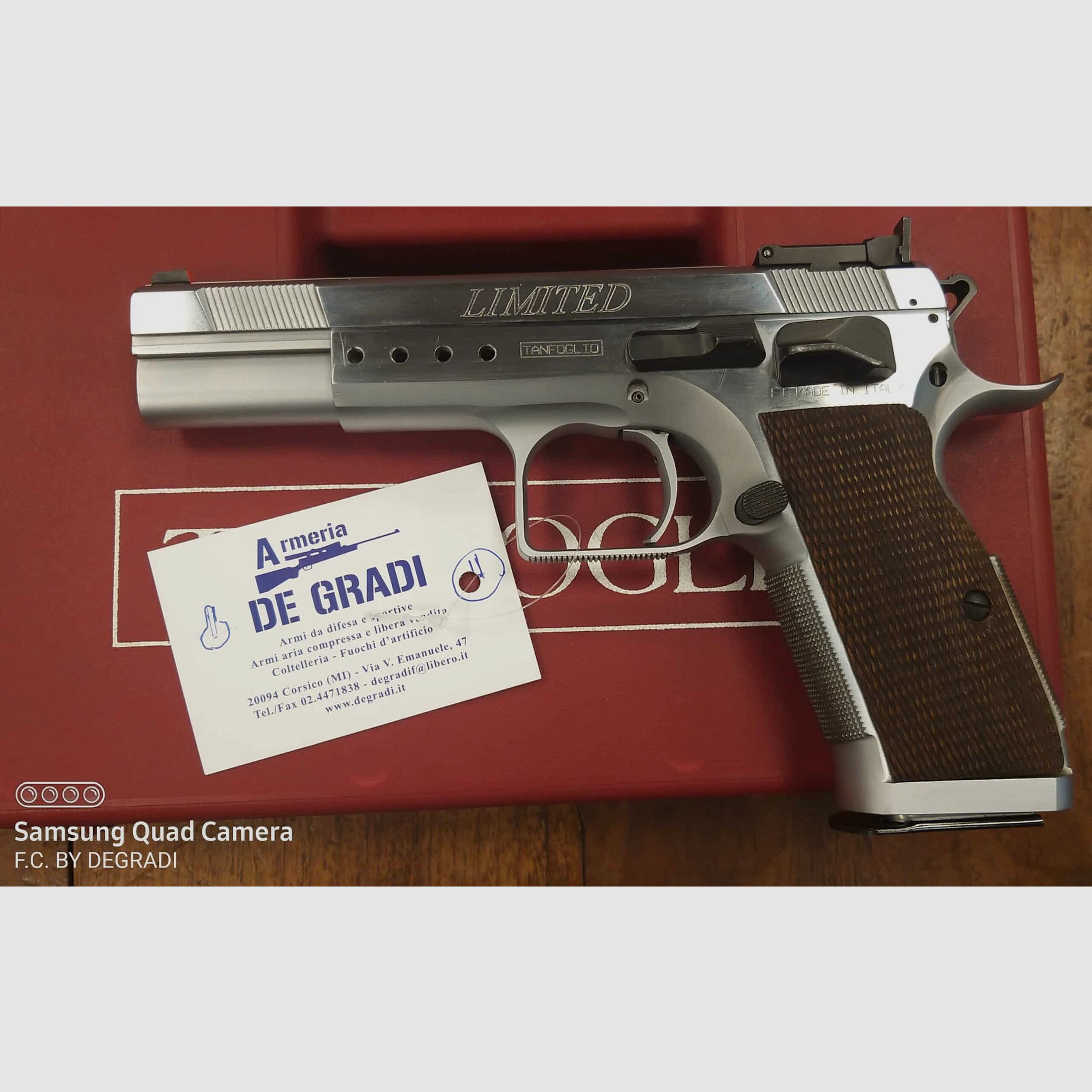 TANFOGLIO LIMITED 921 9×21, image 3 of 3