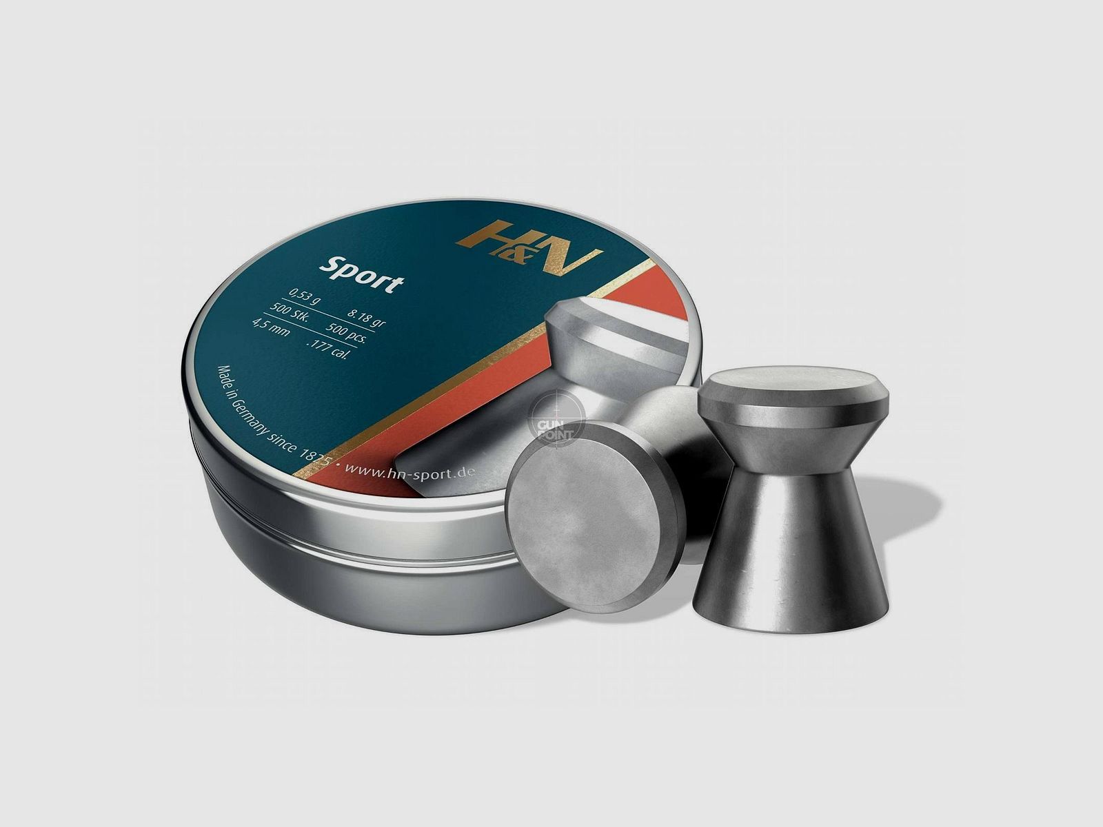 H&N Sport - Diabolos - 4,50 mm / .177 kal. - 500 szt.