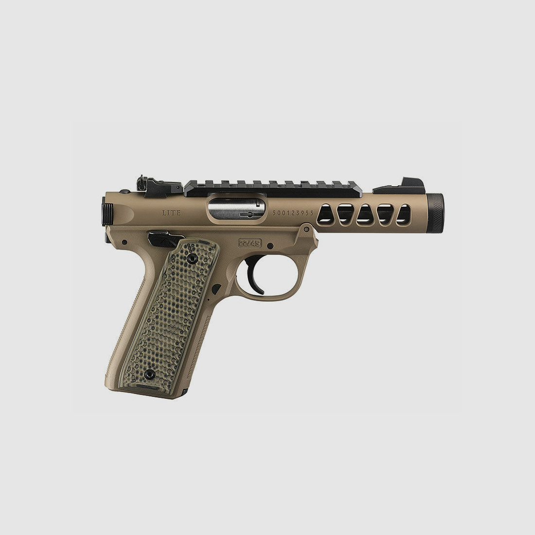 RUGER Mark IV 22/45 Lite FDE 4,4"