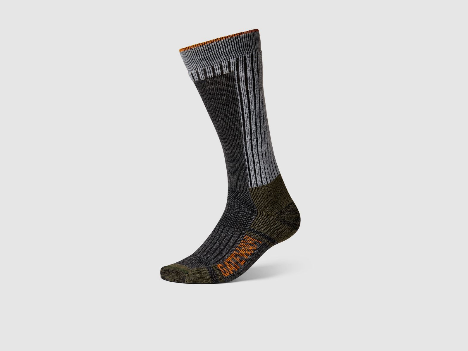 Gateway1 Boot Calf Sock Unisex Olive Grey 35-38
