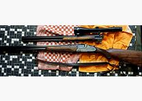BÜHAG Suhl 24 E Bockflinte 16/70 + Wechsellauf 16/70 / 7x65R – LINKSSCHAFT, Seitenplatten, Gravur, Zeiss 2,5-10x56, Top-Zustand
