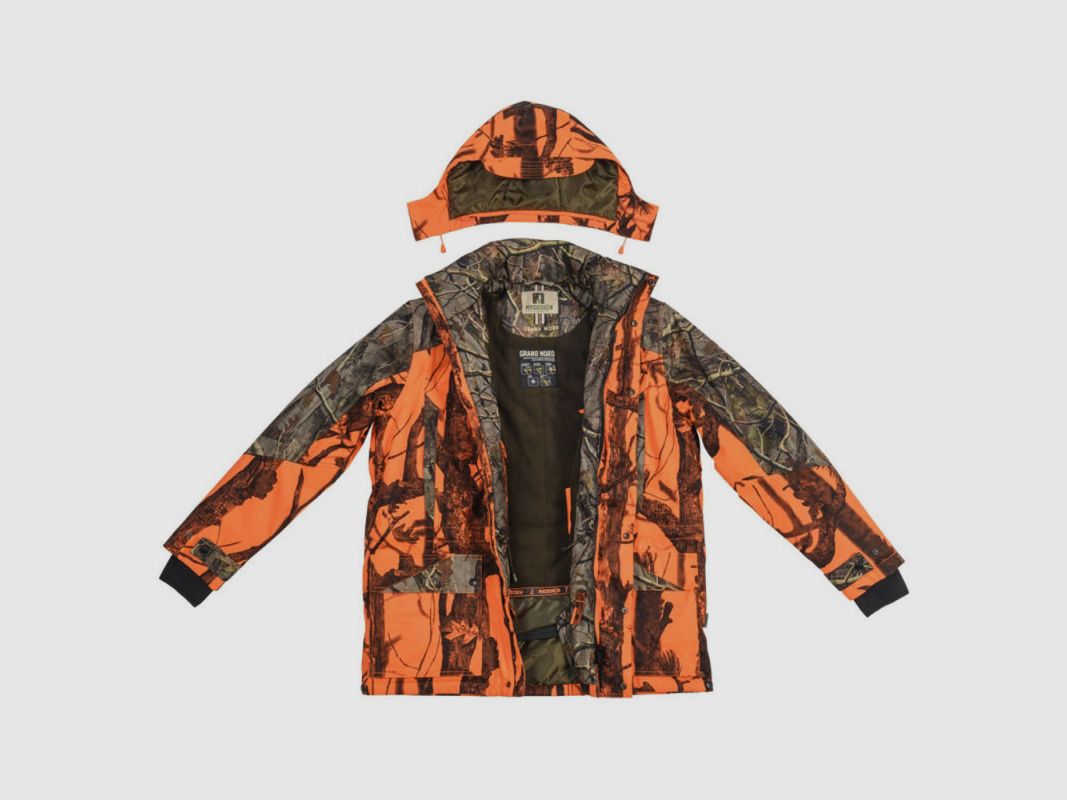Weste Jagd Grand Nord Ghostcamo wasserdicht CE, Bild 3 von 6