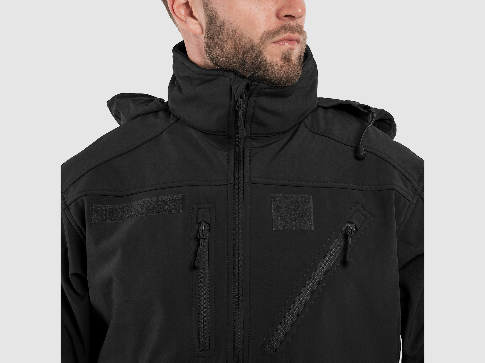 JACKET – MIL-TEC – SOFTSHELL JACKET Black | SCU 14, image 6 of 10