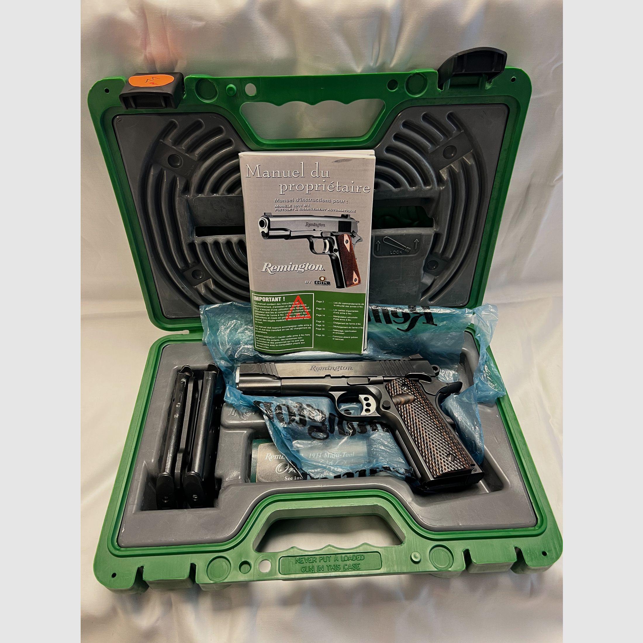 Remington 1911 R1 Enhanced .45 Auto – Pistole Kat. B, Koffer + Magazine – Erbwaffe Vorarlberg, Bild 2 von 7