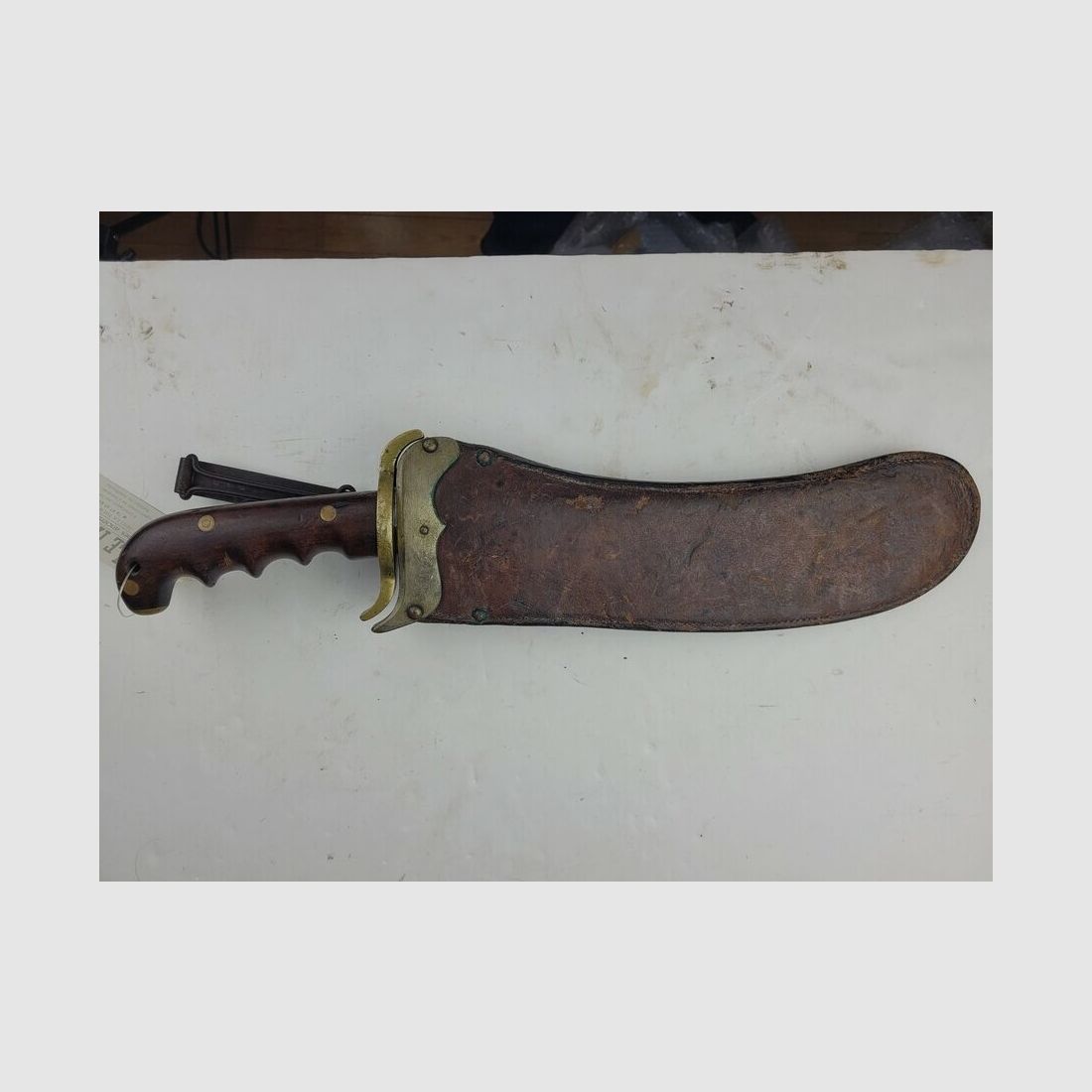 Impressionante coltello Bolo US – modello 1904 – coltello Hospital Corps – ottime condizioni, immagine 2 di 13