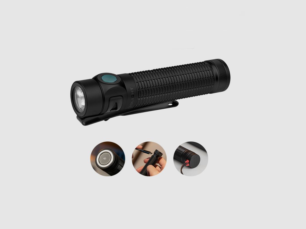 Olight Baton 4 Pro | Leistungsstarker Stroboskop-Taschenlampe 1600lm USB-C, Bild 1 von 7