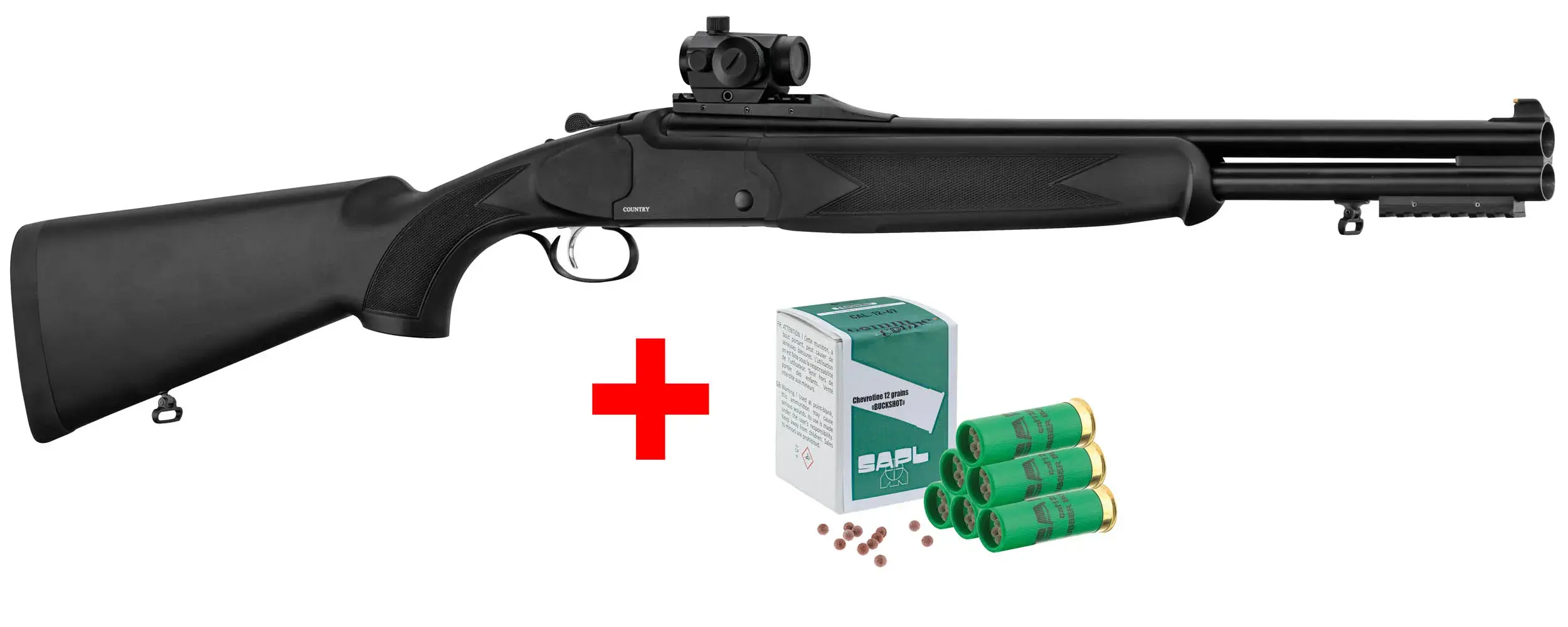Taktisches Futteral für Flinte Country Superposé Slug ST Tactical Kaliber 12/76, Bild 2 von 8