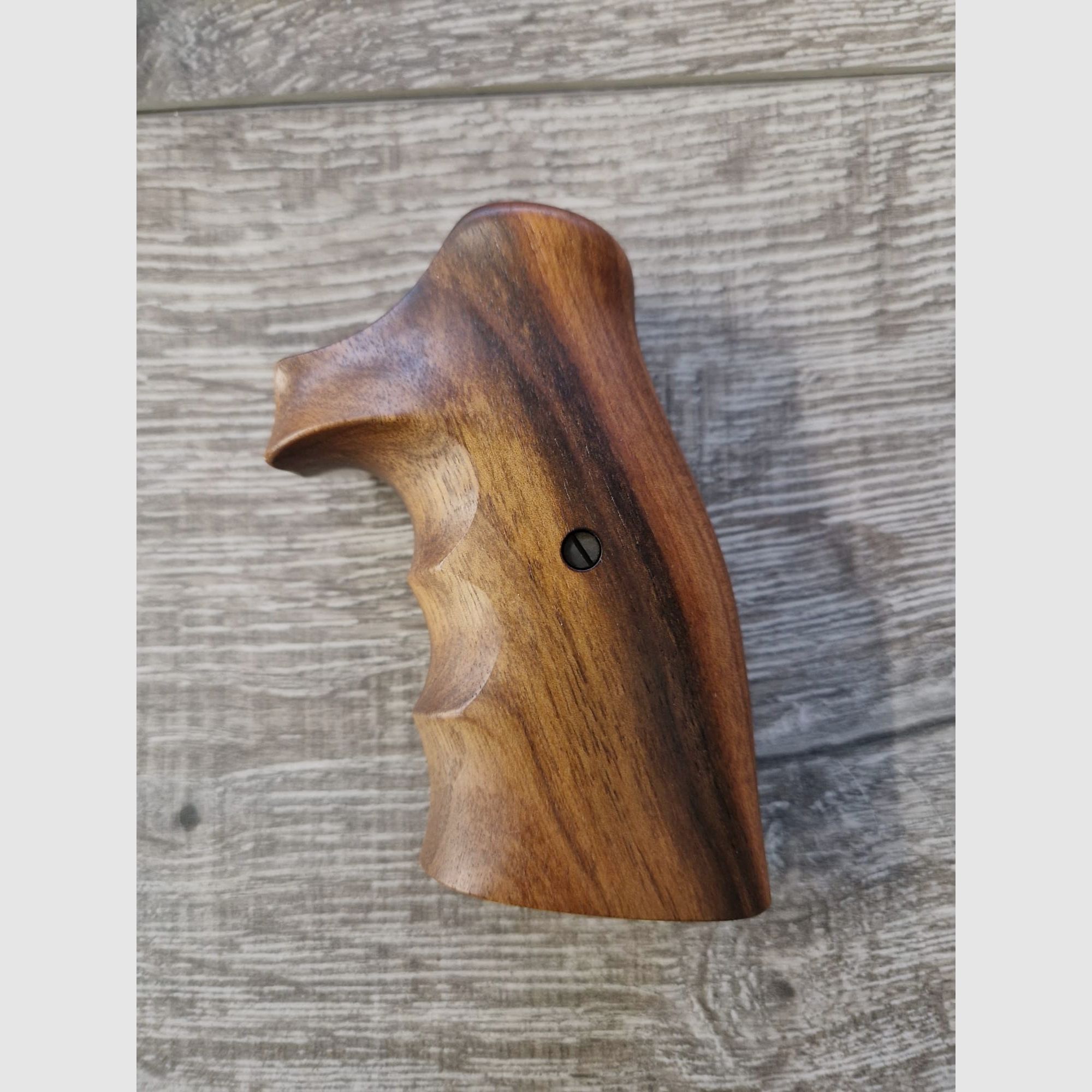 Griffschalen Colt Python Glatt Holz, Bild 2 von 2