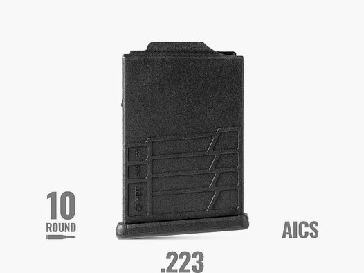 MDT Polymer Gen 2 – 223 – 10 Round – BLK