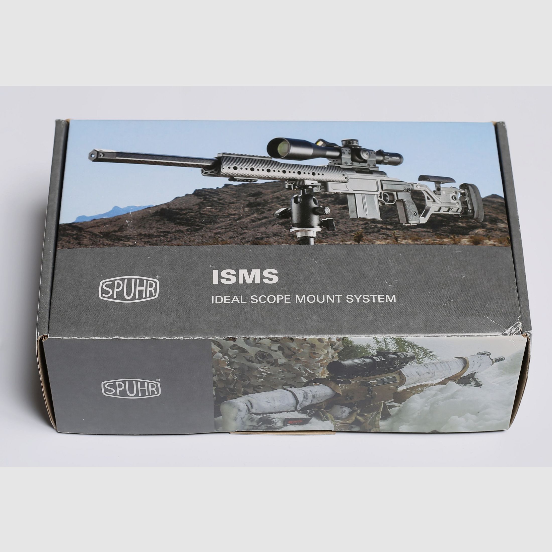 Spuhr Montage, QDP Blockmontage  für Picatinnyschiene, Quick Detach, Cantilever, 36mm Ringe