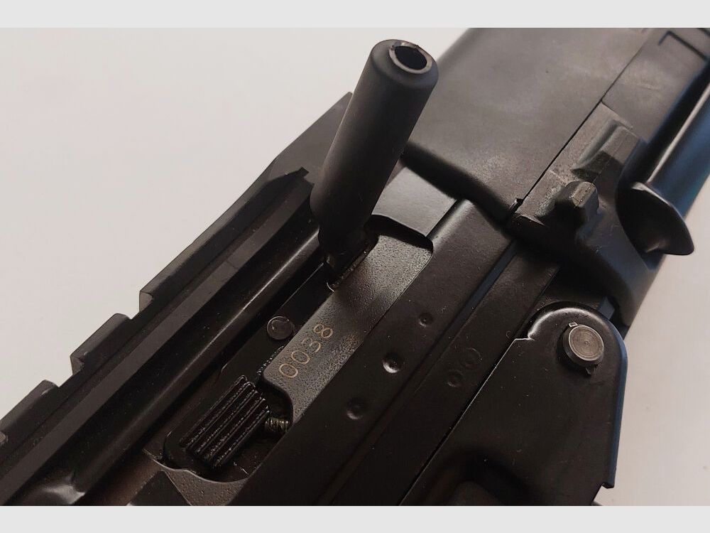 SIG long loading handle angled, tension lever, sniper version for SIG Stgw90/PE90