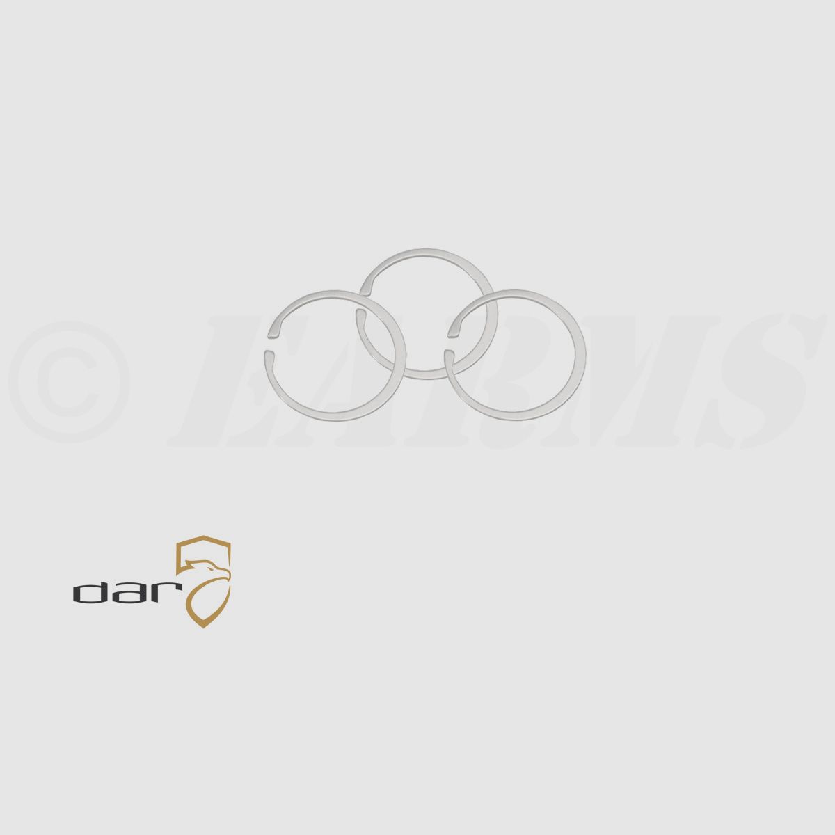 DAR-10 Gas Ring Kit 3pcs