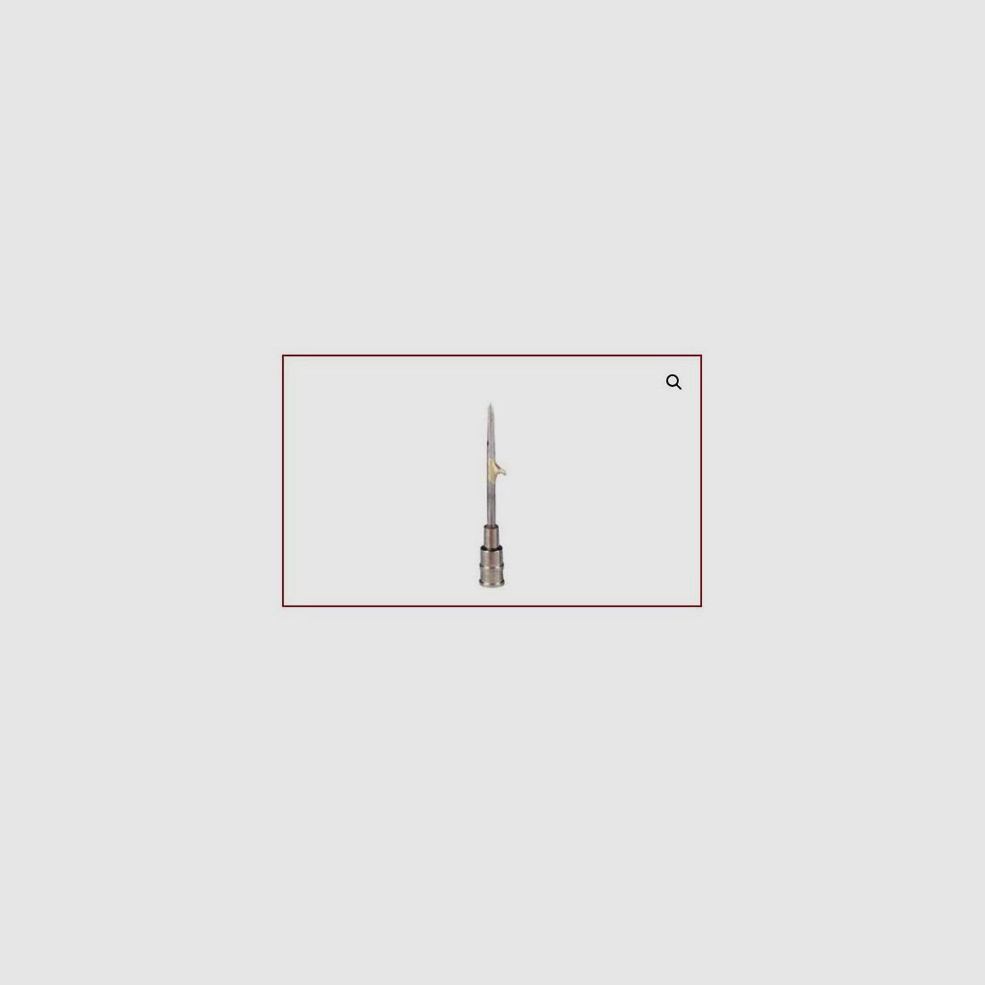 Aiguille Dan Inject avec harpon 2,0x30 mm