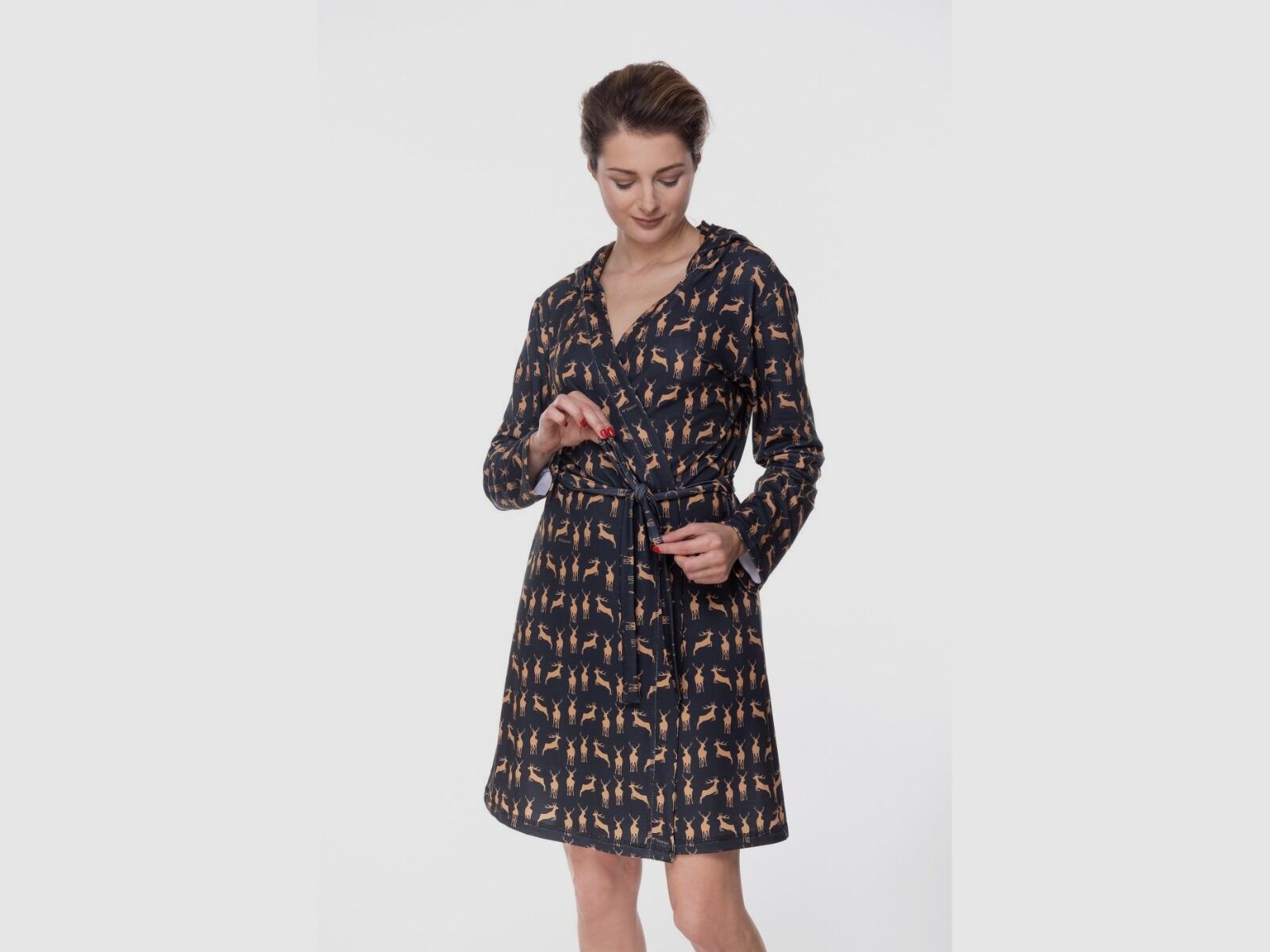 Albornoz de mujer TAURUS DEER, imagen 2 de 10