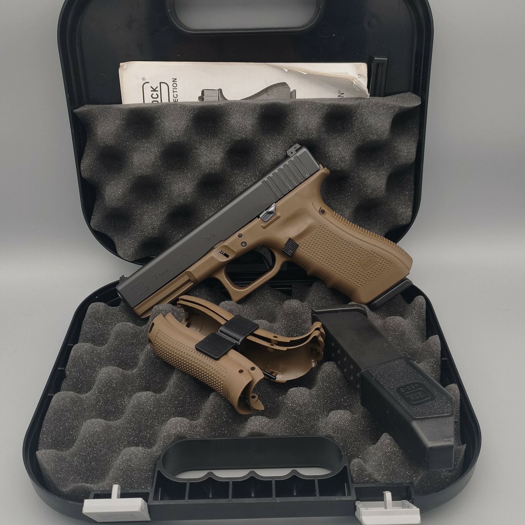 Glock 17 Gen4 Model Specjalny FDE również jako system wymienny! 9mm Luger