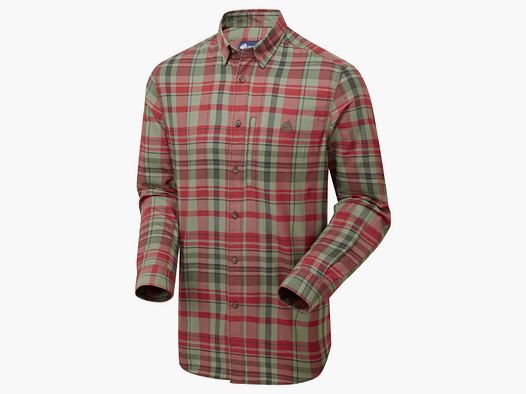 ShooterKing Tundra Flannel Hemd Rood/Groen