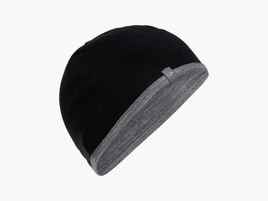 Icebreaker Icebreaker Mütze Pocket Hat schwarz gritstone heather