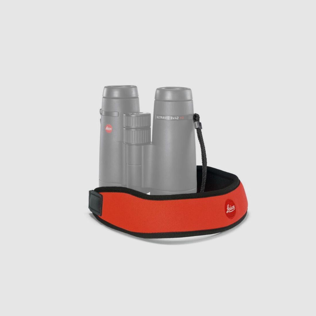 Leica Neopren Fernglasgurt, signalorange