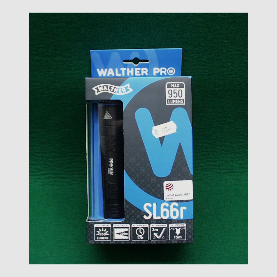 Walther SL66r flashlight